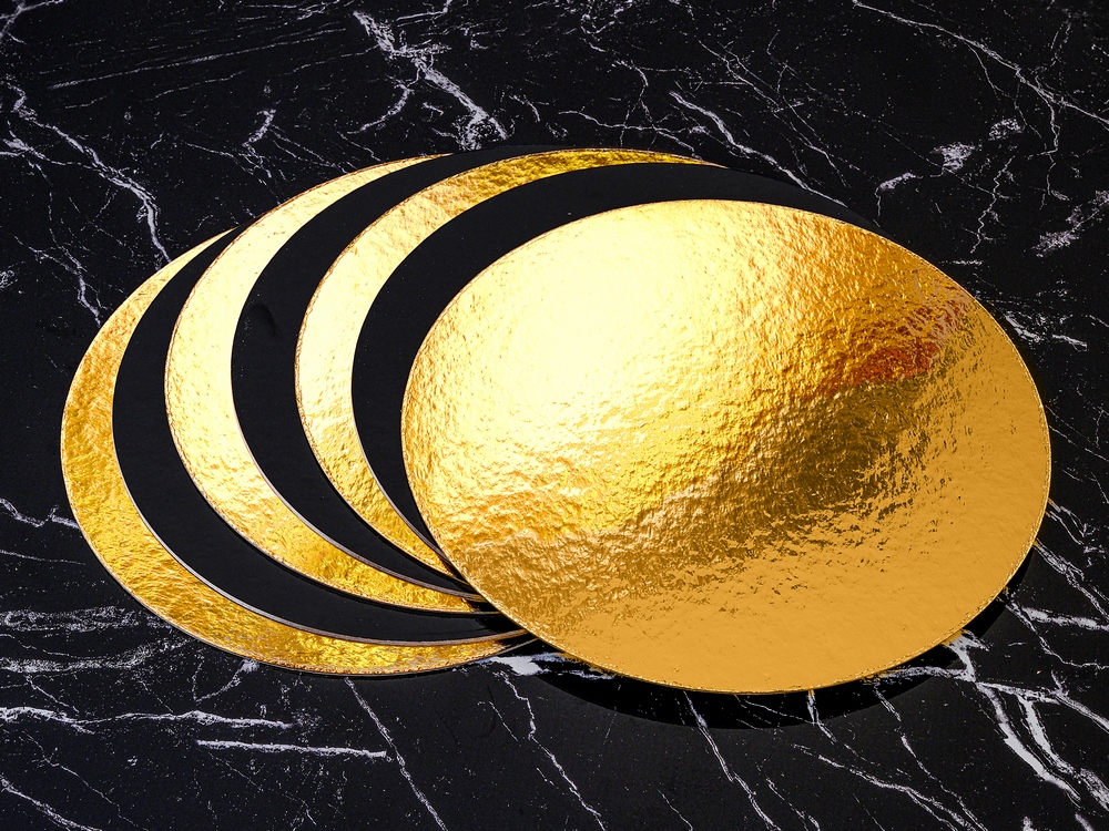 Gold & Black Tort Altlıqları